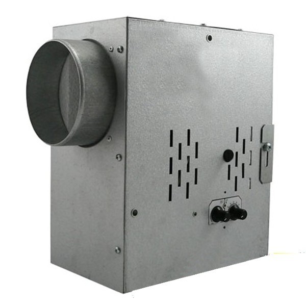 Ventilátor radiální do potrubí SPV 100 tichý, kuličková ložiska, termostat