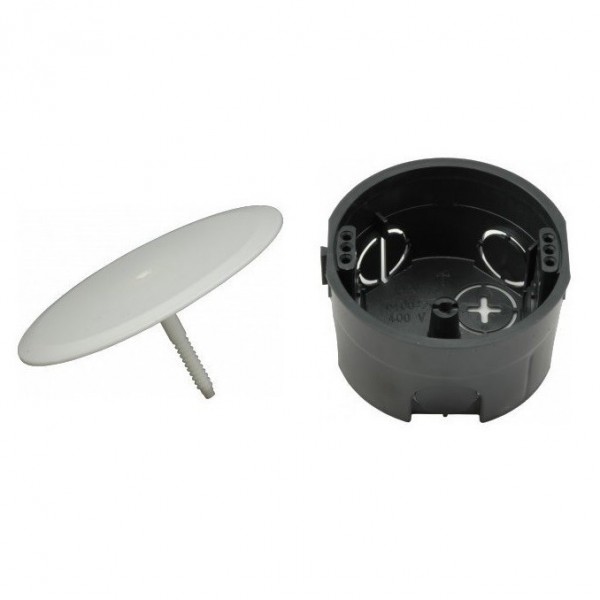 Elektroinstalační krabice pod omítku s víčkem 6400-211