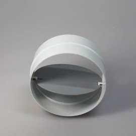 Zpětná klapka PVC pro kruhové potrubí Ø 125 mm