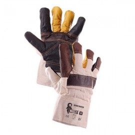 Kombinované zimní rukavice BOJAR WINTER vel.11 kožené