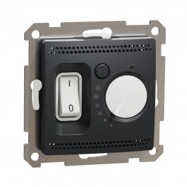 Prostorový termostat SEDNA Design 16A antracit matná