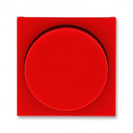 Kryt stmívače ABB LEVIT červená / kouřově černá