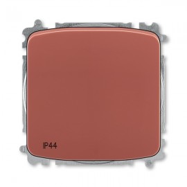 Tlačítko ABB TANGO 3559A-A86940 R2 vřesová červená, IP44