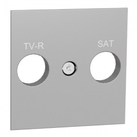 Centrální deska pro TV-R+SAT zásuvku UNICA, 2M, aluminium