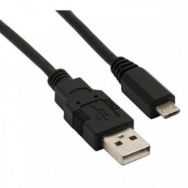 USB kabel, USB A 2.0 - USB micro B, 1m