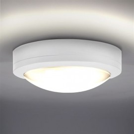 LED stropní svítidlo SIENA 17cm, 13W, 910lm, IP54, bílé