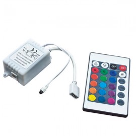 Bezdrátový LED kontroler RGB k přepínaní barvy