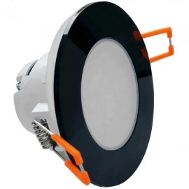 LED bodovka 230V BONO-R 11cm, 8W, 580lm, 4000K, IP65, černá