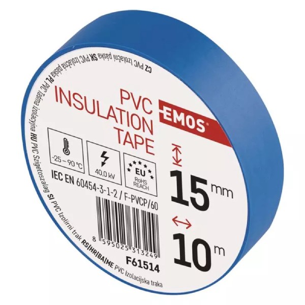 Izolační páska PVC 15x10 modrá