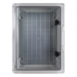 Univerzální plastový box IP65 300x400x165 mm, transparentní dveře