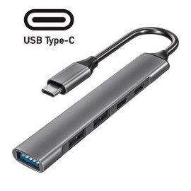 USB-C hub SSH1101, 5v1, hliníkové provedení