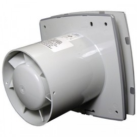Tichý ventilátor do koupelny Dalap 100 BFA ECO - úsporný, hliník