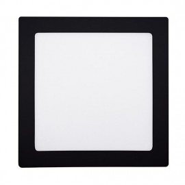 LED panel 22,5x22,5cm, 18W, 1530lm, CCT 3000-6000K, černý