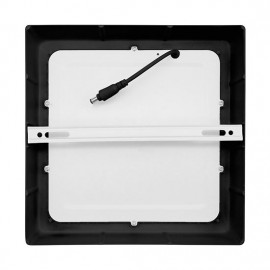 LED panel 22,5x22,5cm, 18W, 1530lm, CCT 3000-6000K, černý