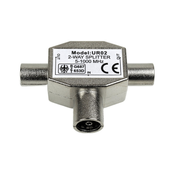 Anténní rozbočovač TV signálu UR02